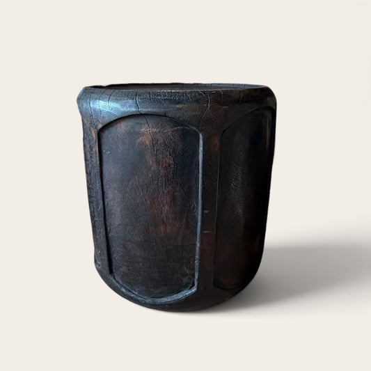 Barrel Side Table Mango Wood
