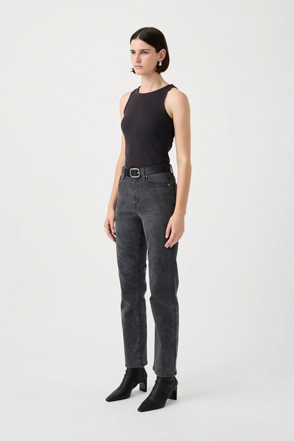 Zoe High Straight Jean
