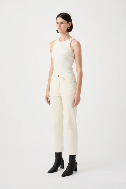 Zoe High Straight Crop Jean