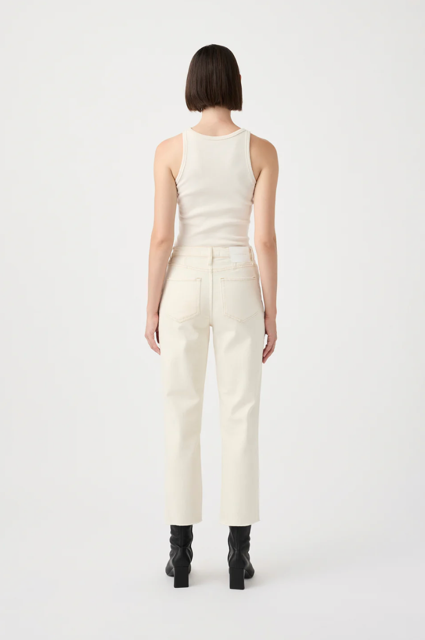 Zoe High Straight Crop Jean