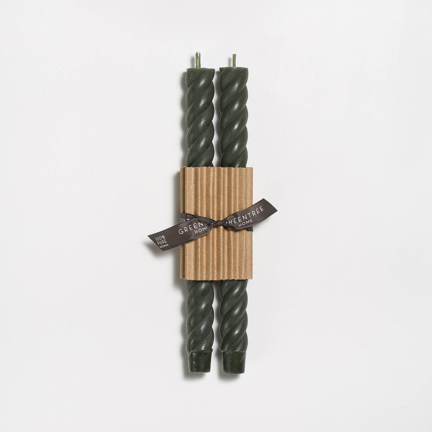 Hand Poured 10" Rope Taper Candles