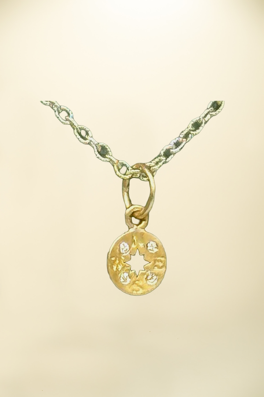 Golden Compass Pendant