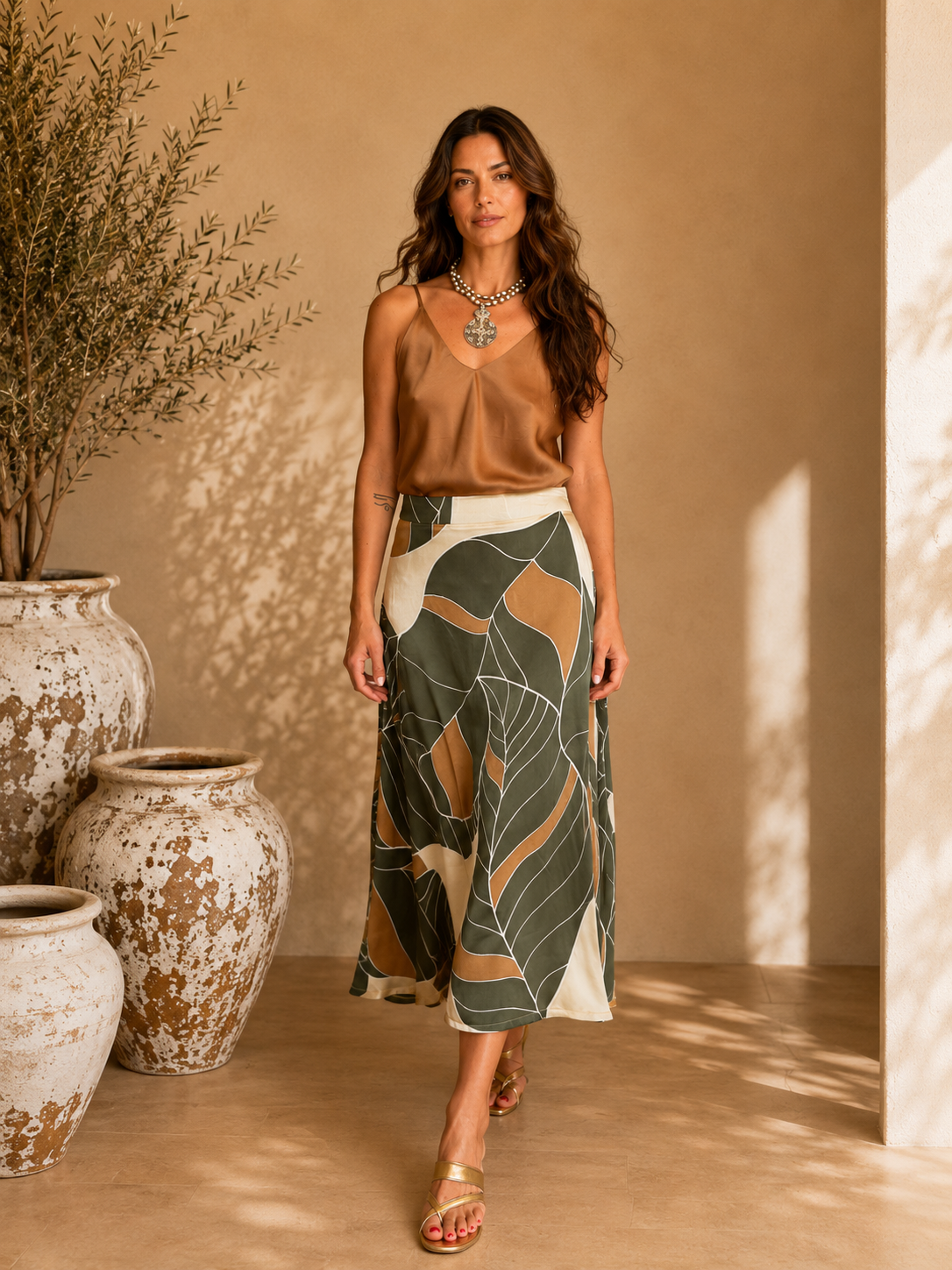 The Simonetta Batik Skirt