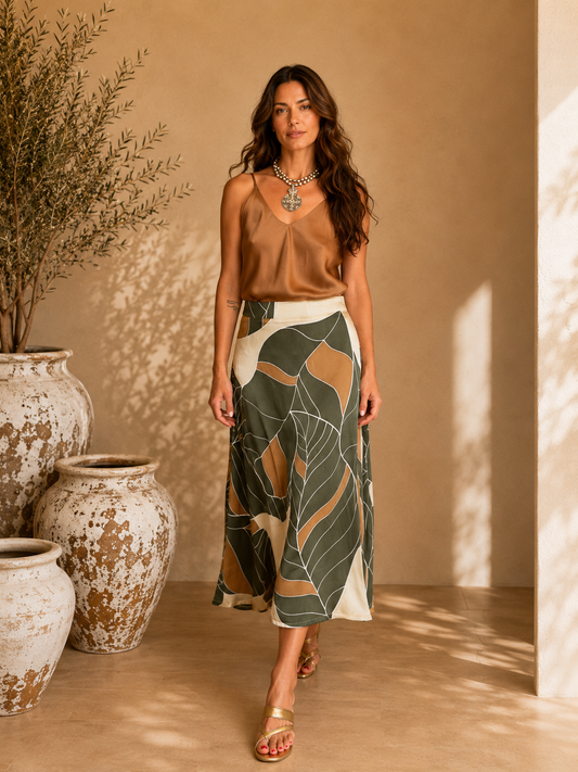The Simonetta Batik Skirt