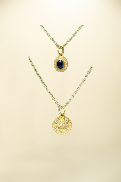 Sunburst Diamond Pendant