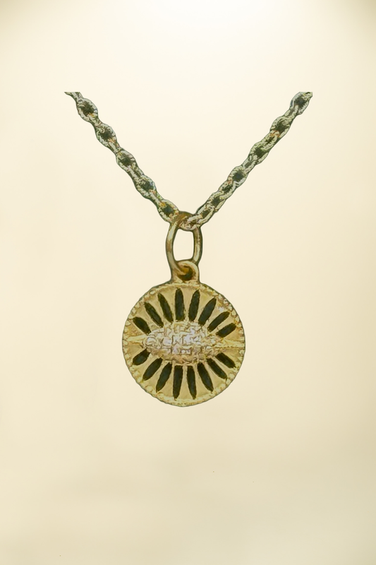 Sunburst Diamond Pendant