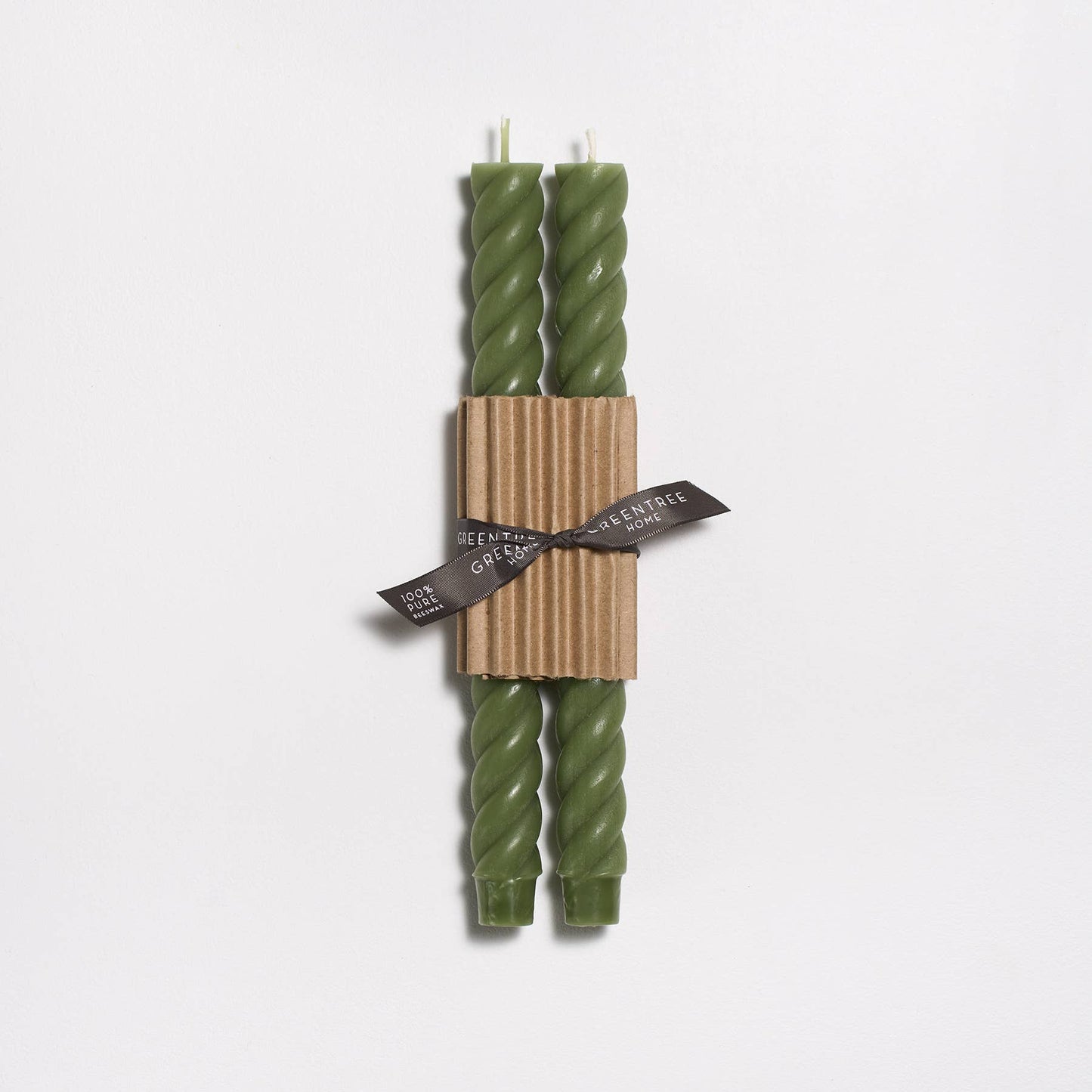 Hand Poured 10" Rope Taper Candles