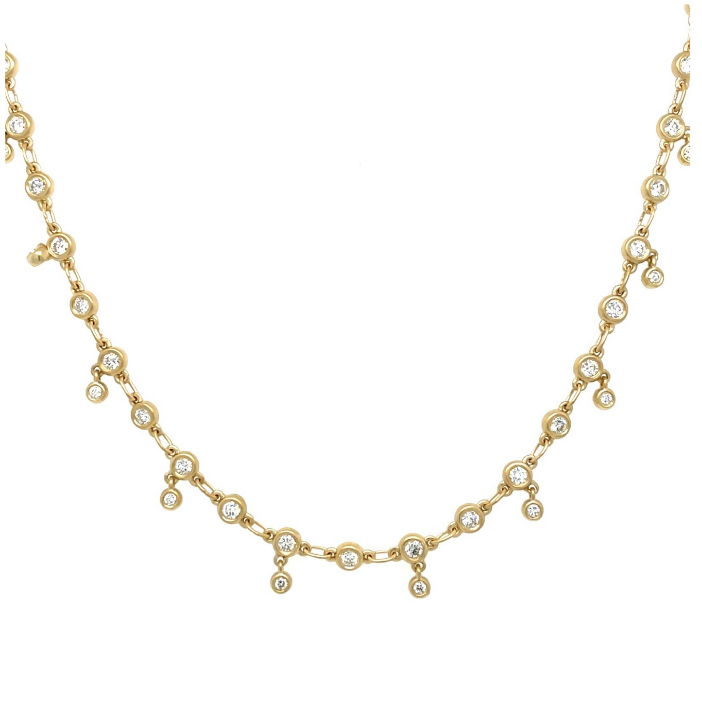 found. Dripping Diamond by the Yard Necklace