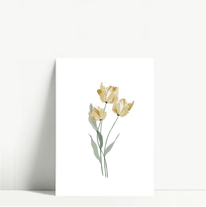 Screen Print Postcard with Envelope