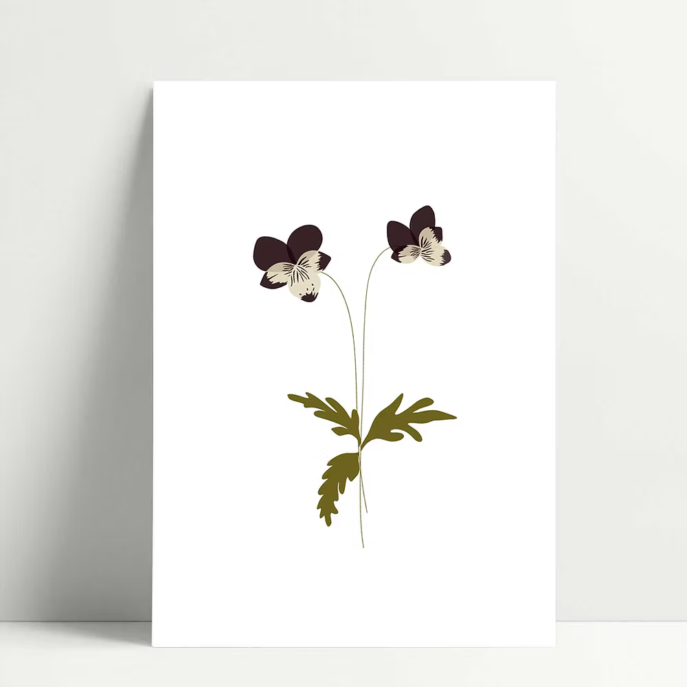 Screen Print Postcard with Envelope