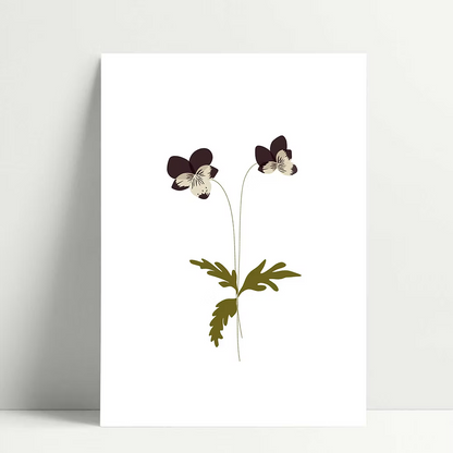 Screen Print Postcard with Envelope